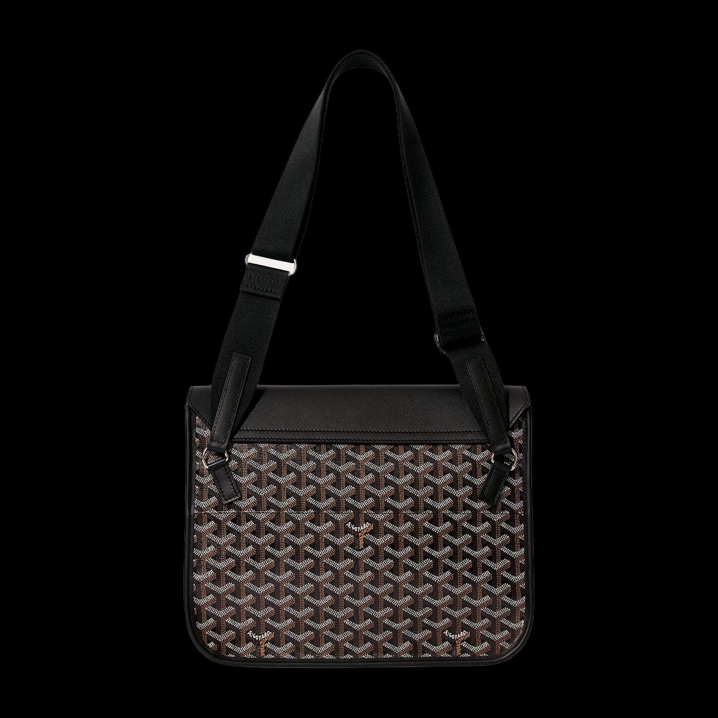 Coursier Messenger bag, Black, image 3 of 5