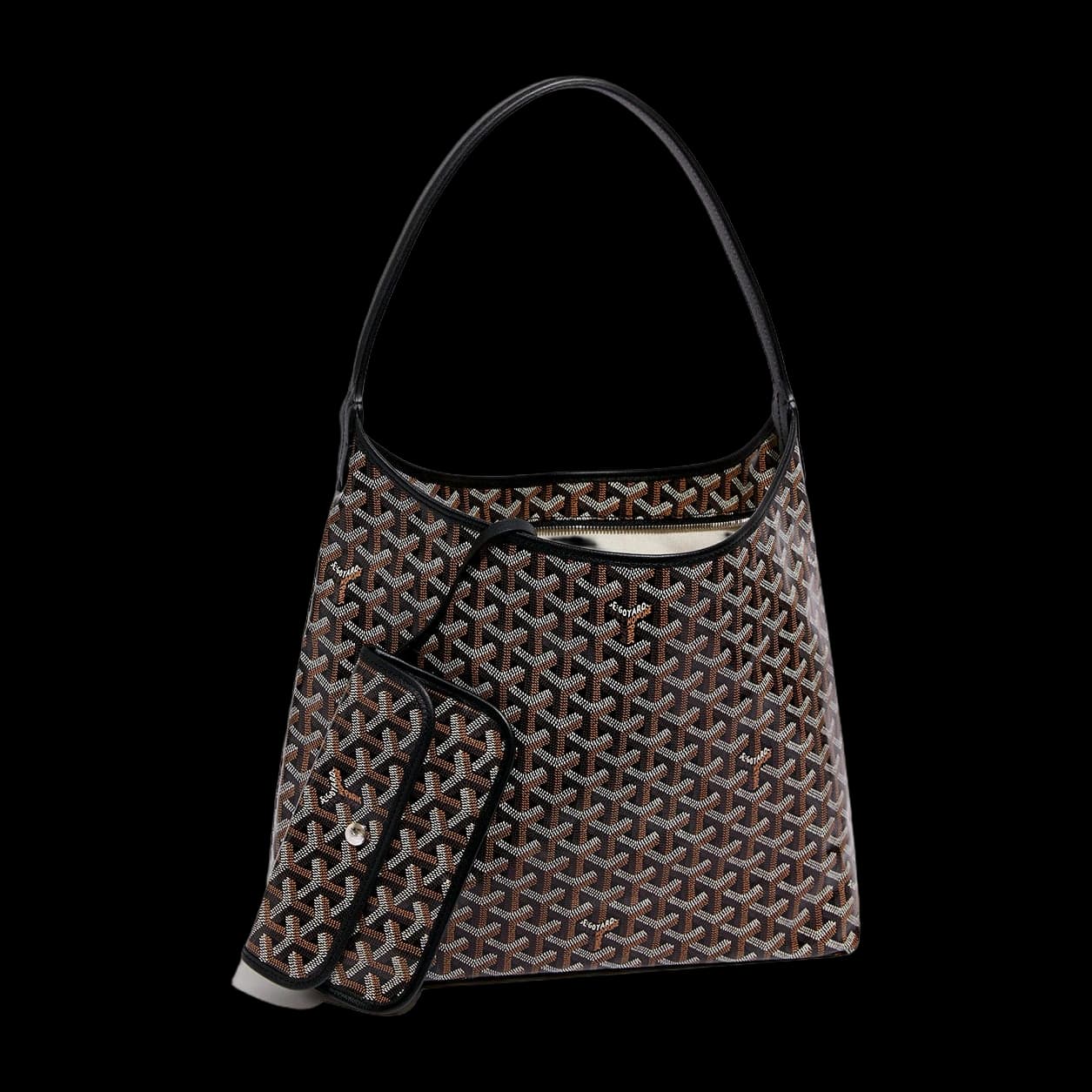 Hobo Bohème bag, Black, image 3 of 6