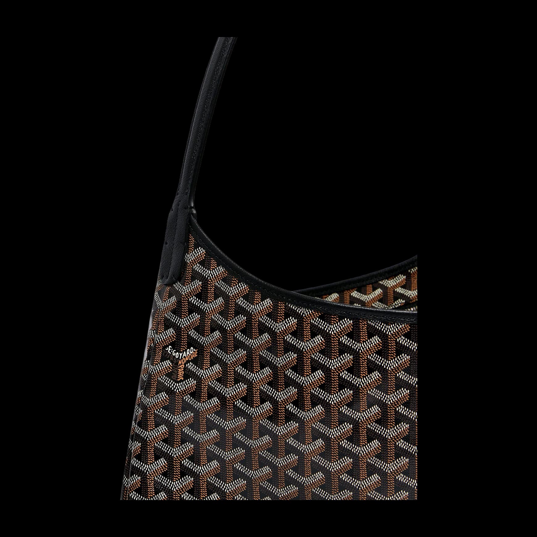 Hobo Bohème bag, Black, image 4 of 6