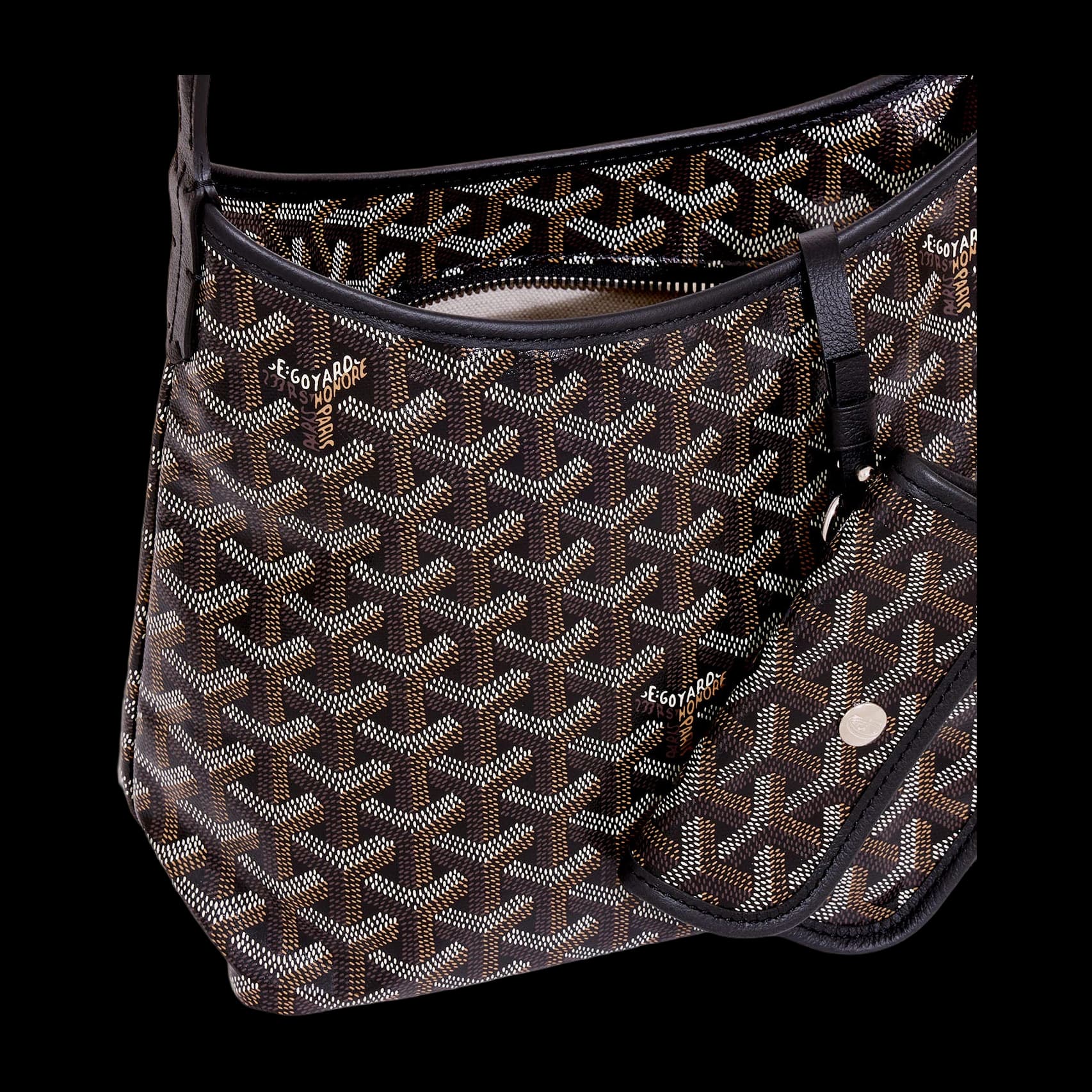 Hobo Bohème Mini bag, Black, image 2 of 3