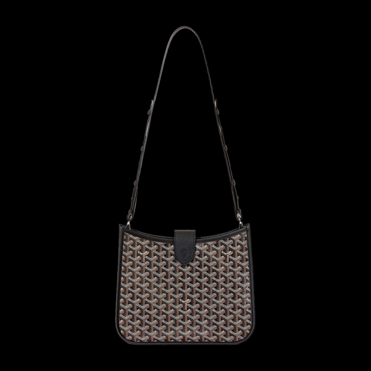 Musette bag, Black, image 3 of 4