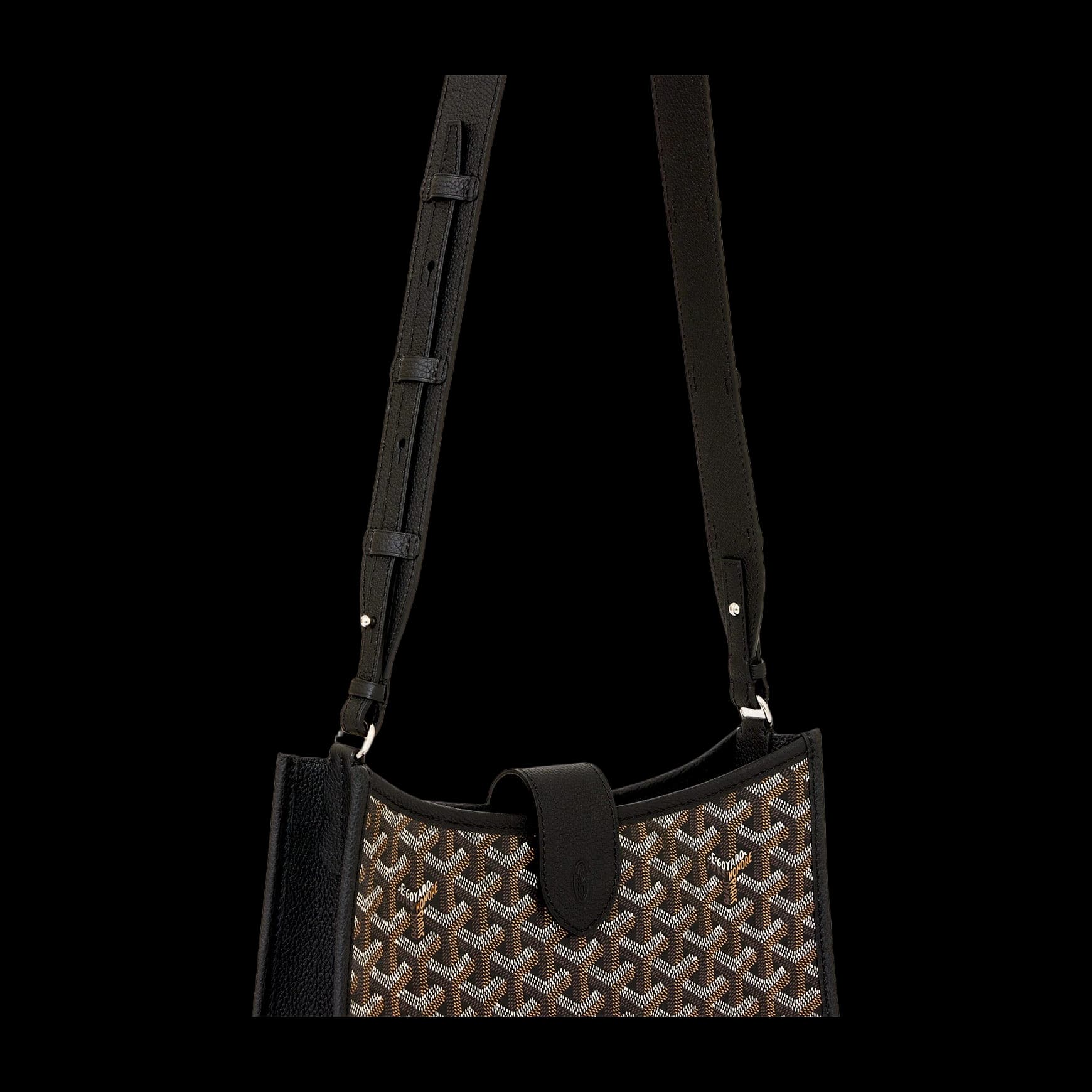 Musette bag, Black, image 4 of 4
