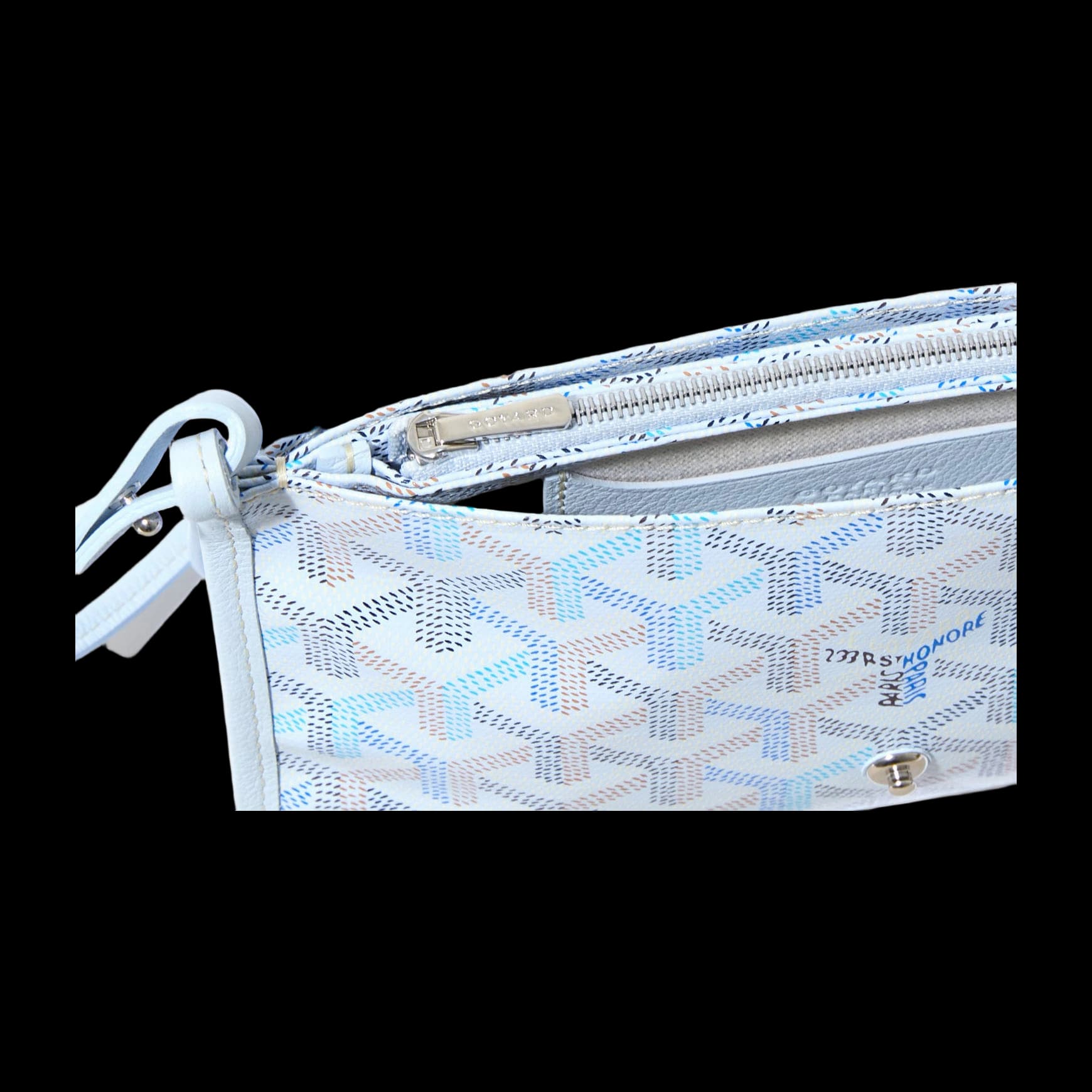 Plumet pouch-wallet multicoloured, Multicoloured Polar Blue, image 3 of 3