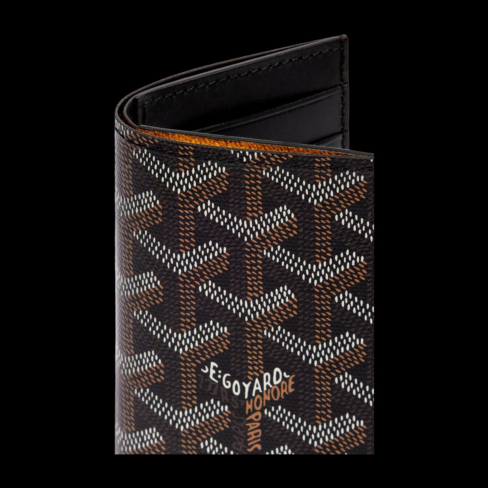 Saint-Pierre Card Wallet, Black, image 3 of 3